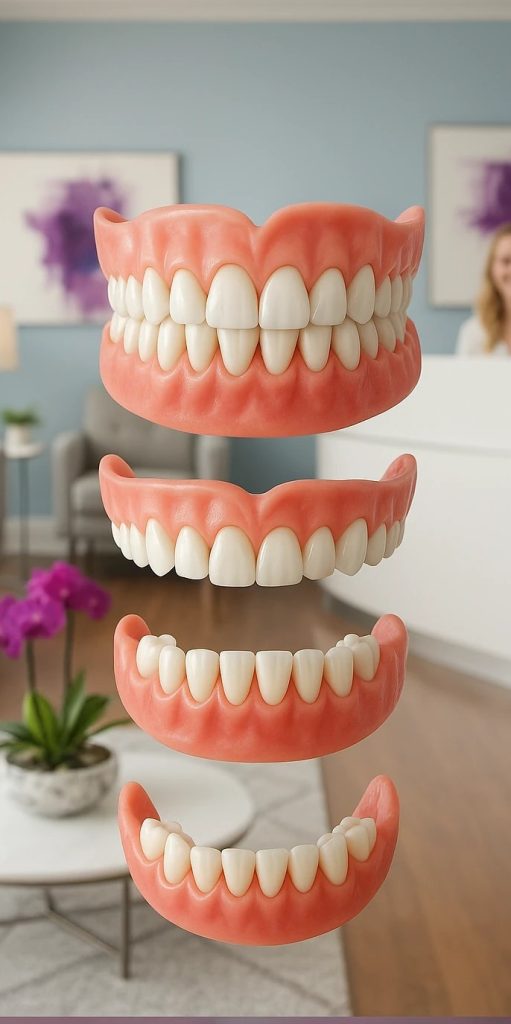 dentures vertical