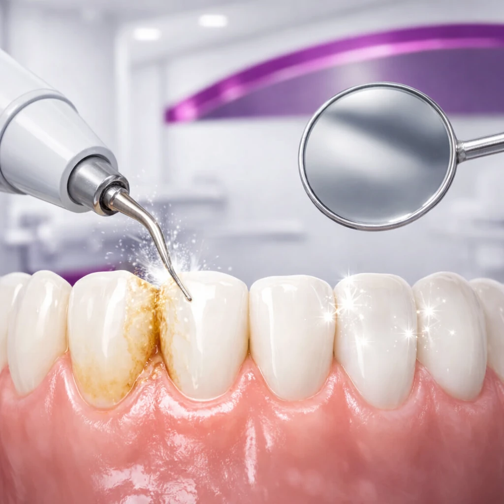 scale and polish treatment