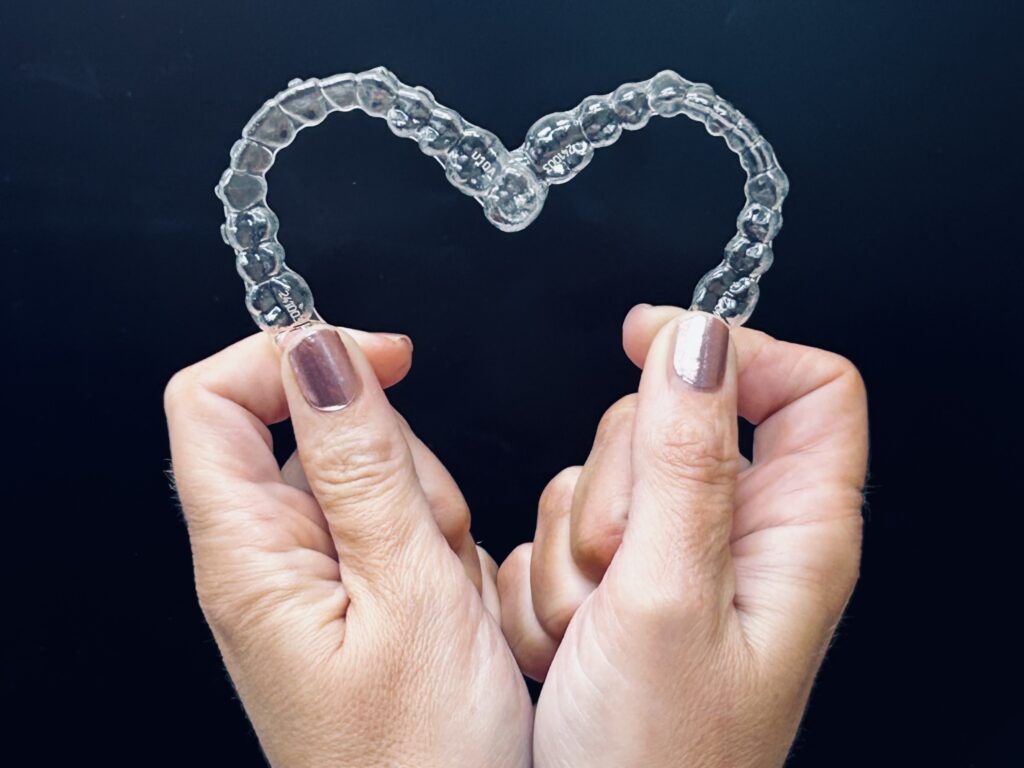 invisalign aligner heart