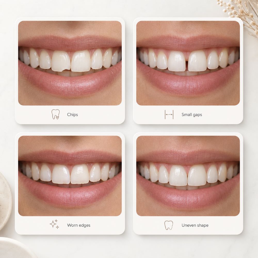 Dental concerns that may be suitable for composite bonding treatment in Bristol