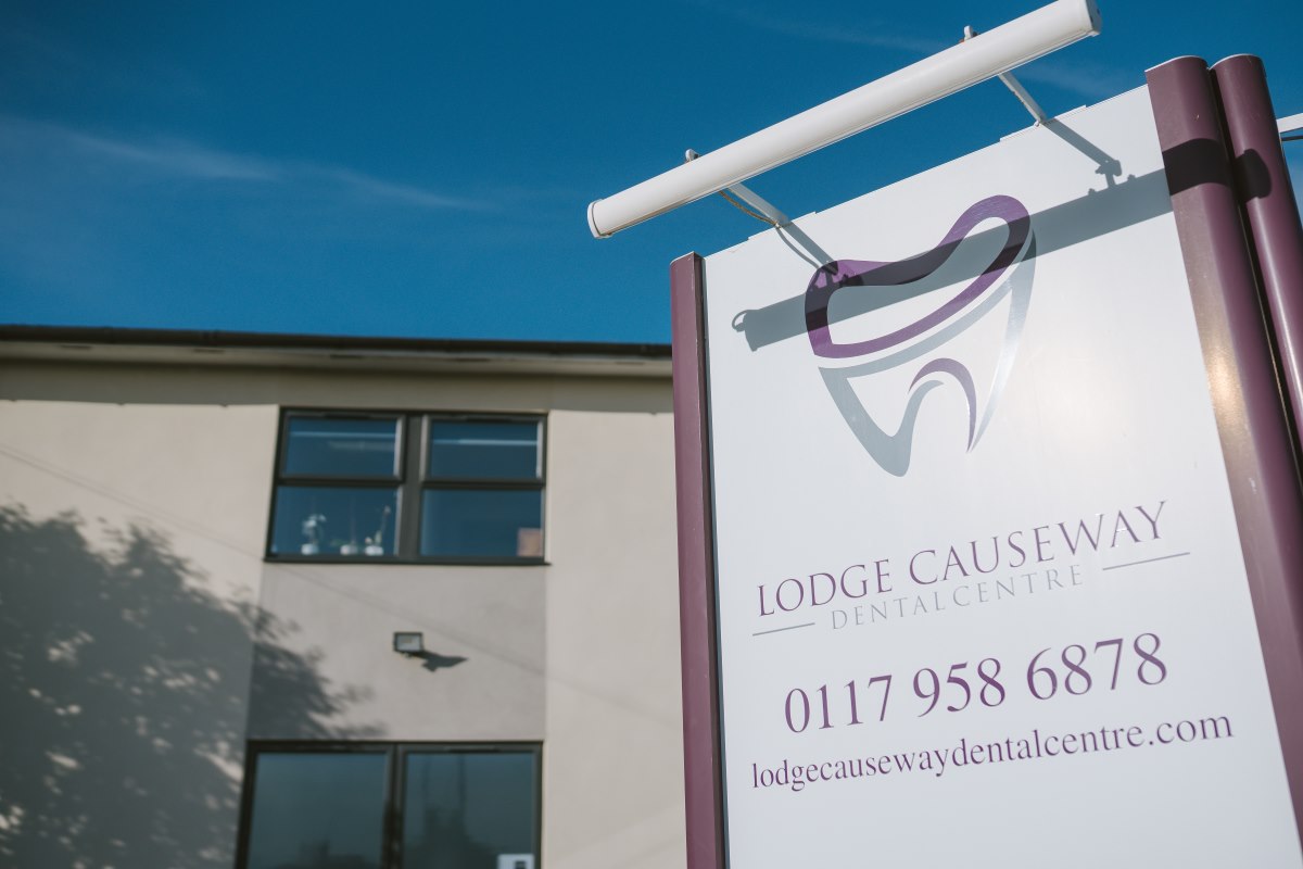 Lodge Causeway Dental Centre building front in Fishponds Bristol