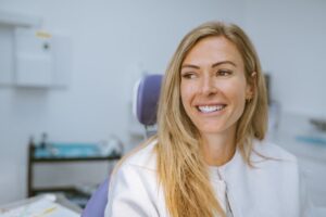 Patient smiling naturally after completing composite bonding treatment at Lodge Causeway Dental Centre in Bristol